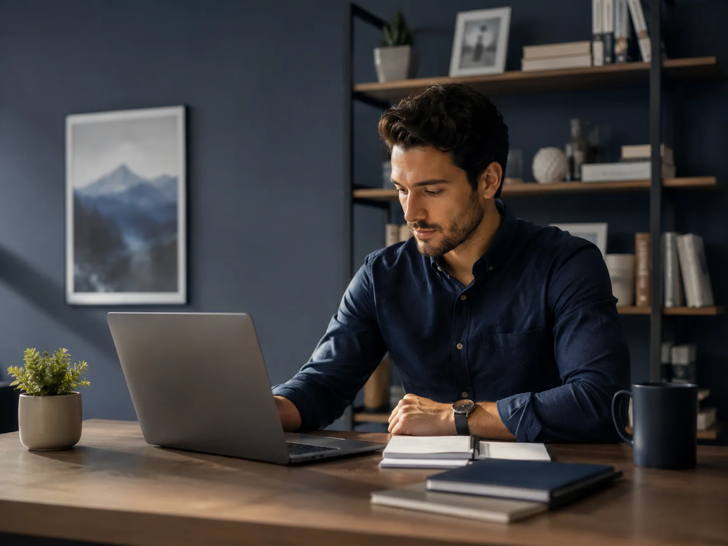 Profesional preparándose para la certificación AMV