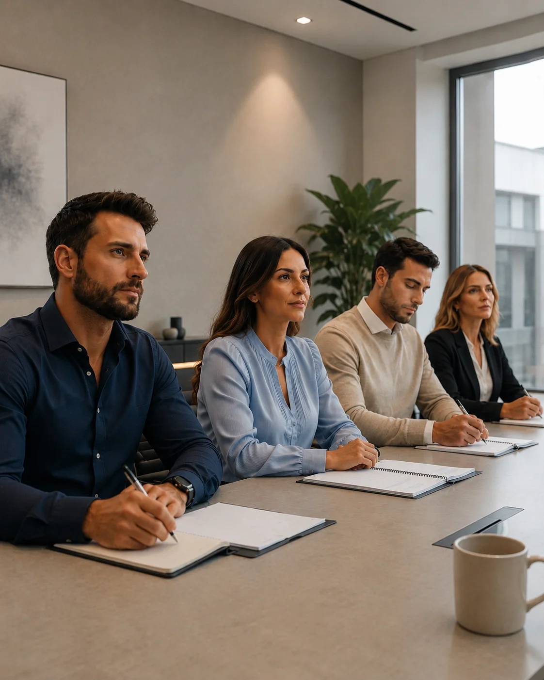 Participantes atentos en una capacitación de Tovar & Asociados